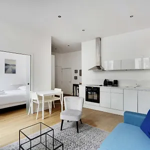  Apartment Confortable -1br 4p- Quartier Beaubourg France